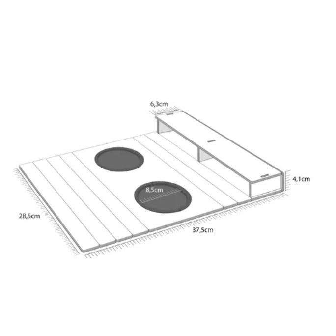 Bandeja para Sofá Com Porta Copos esteira flexível de sofa Madeira direto de Fabrica Promoção hh