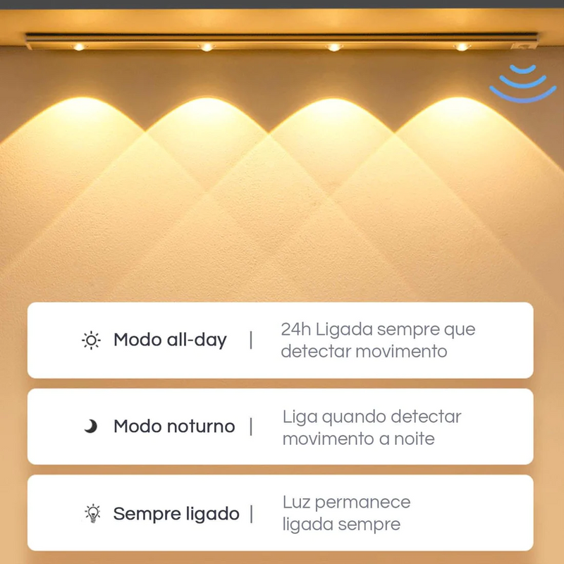 Light Show Pro - Luminária sem fio para ambientes