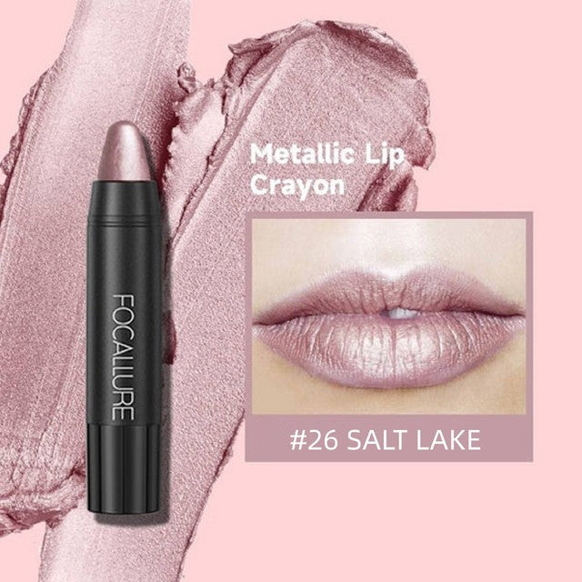 FOCALLURE 31 cores Matte Batom de longa duração Waterproof Sexy Lipbalm Non-Stick Lip Tint Lápis Maquiagem Cosméticos para Mulheres